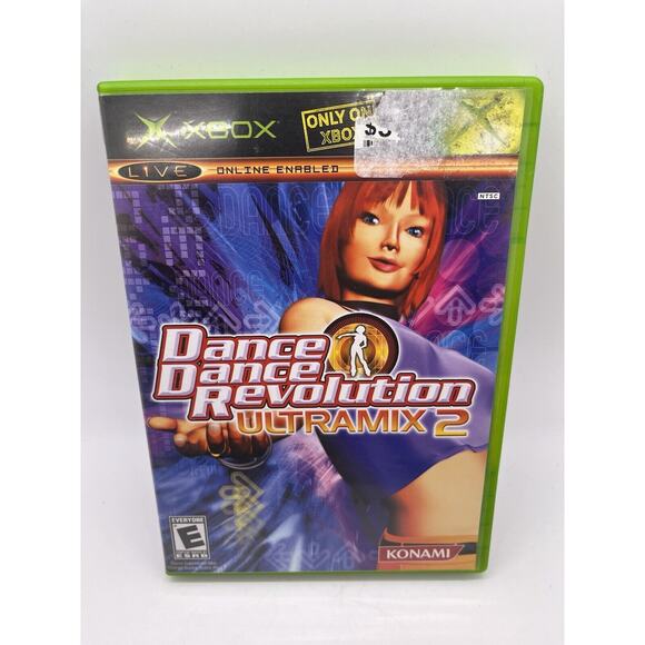 Dance Dance Revolution Ultramix 2 Xbox - Complete CIB - TESTED - Picture 1 of 7